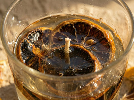 Bougie Gel Bio Citron - Vitalité & Rayonnement - Essences Agape 19075017