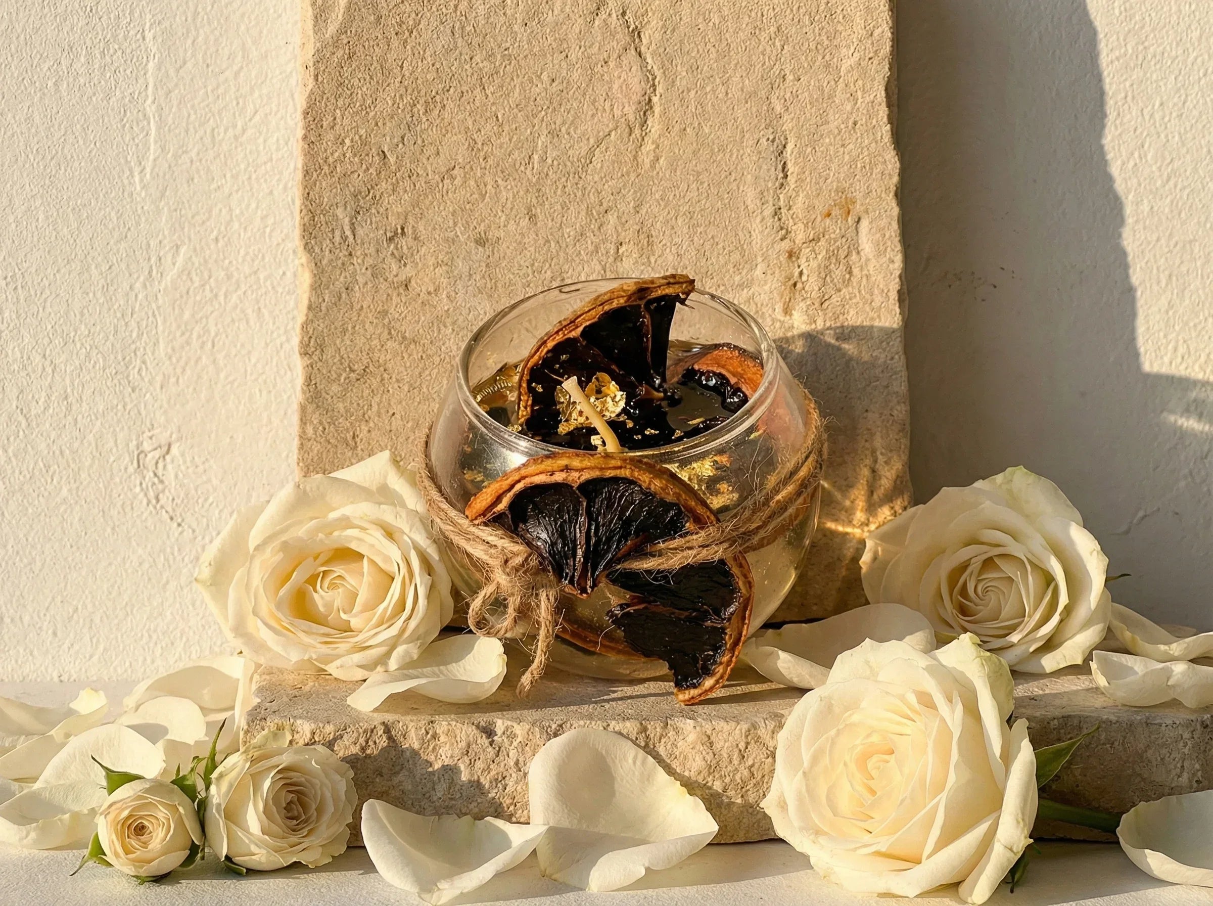 Bougie Gel Bio Citron confit - Éveil & Tendresse - Essences Agape 50039850