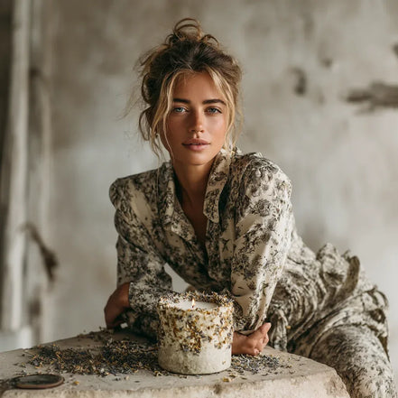 Bougie Gel Bio Eucalyptus & Coton - Clarté & Pureté - Essences Agape 15359751