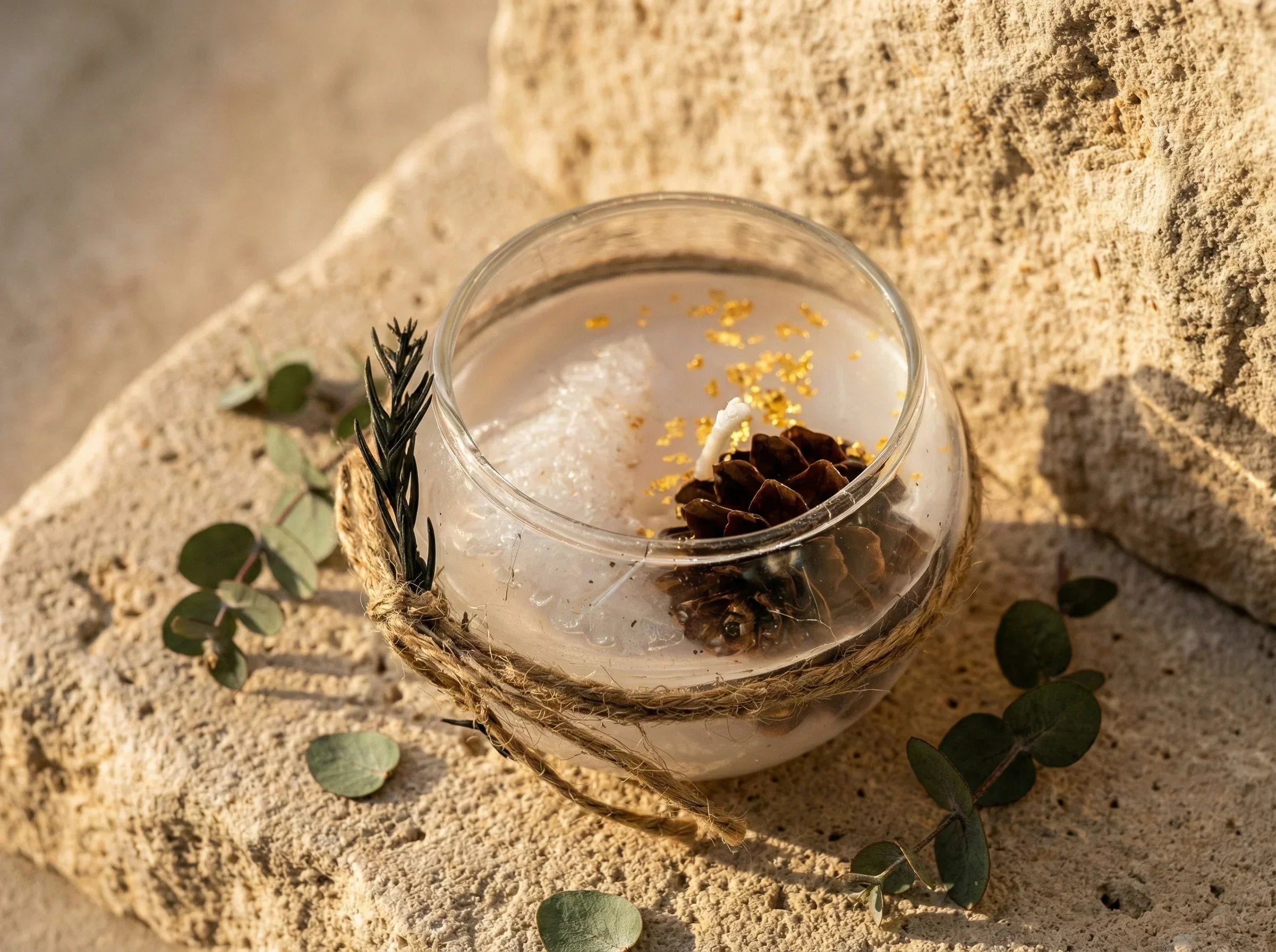 Bougie Gel Bio Eucalyptus - Purification & Clarté Mentale - Essences Agape 28688162