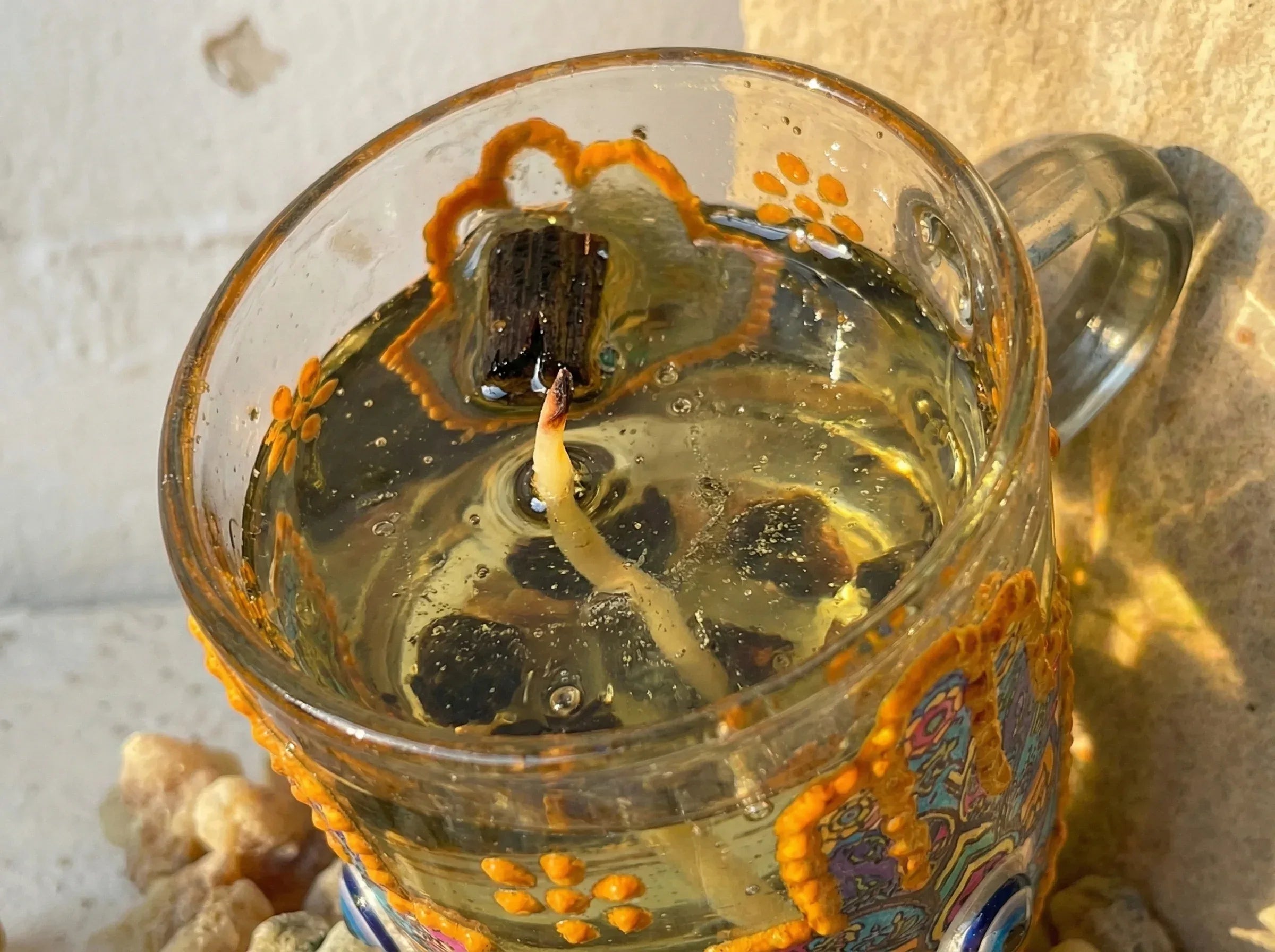 Bougie Gel Bio Louban - Élévation & Sagesse Antique - Essences Agape 59250547