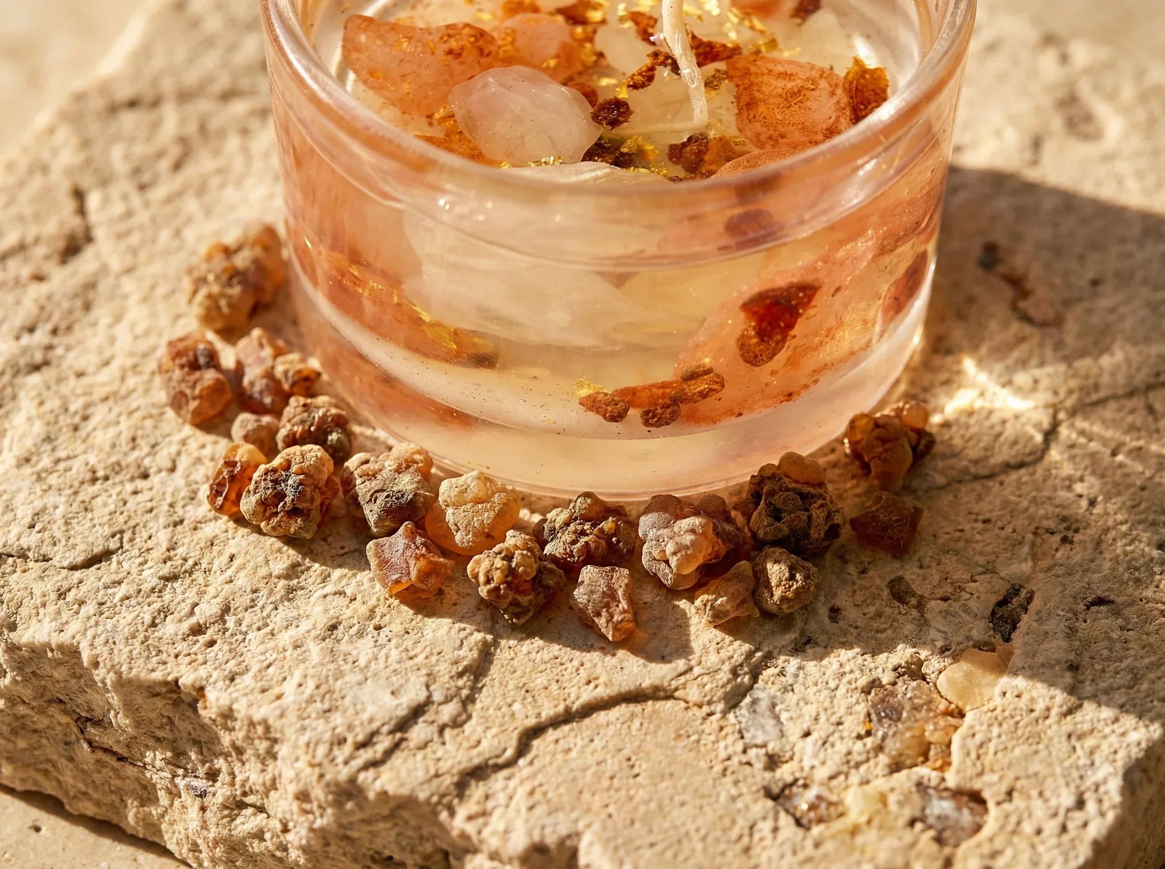 Bougie Gel Bio Myrrhe & Musc - Élévation & Protection - Essences Agape 52232787