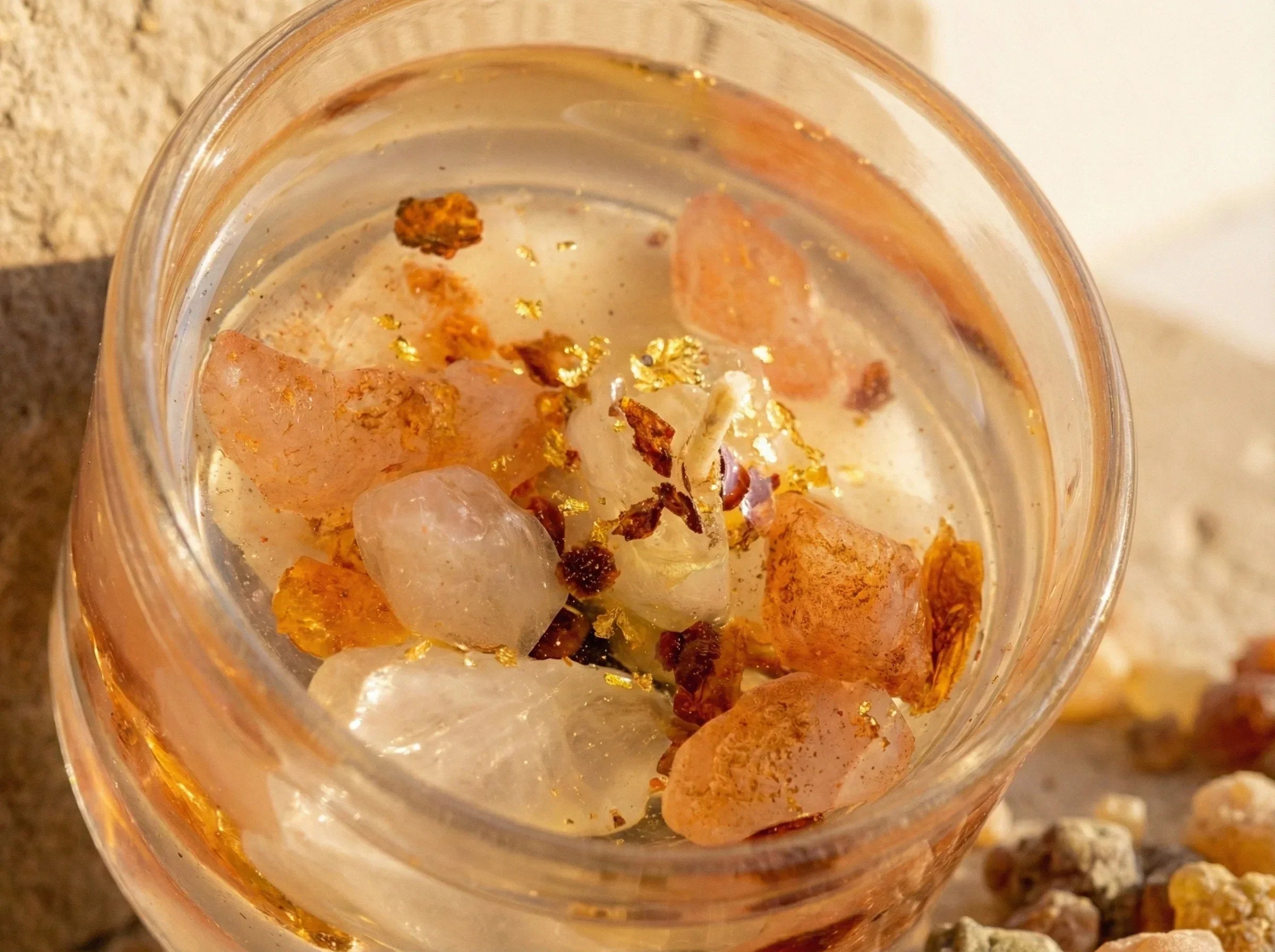 Bougie Gel Bio Myrrhe & Musc - Élévation & Protection - Essences Agape 15060365