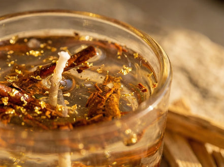 Bougie Gel Bio Palo Santo & Ambre - Ancrage & Purification - Essences Agape 75136997