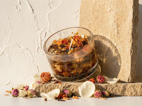 Bougie Gel Bio Rose & Rose Blanche - Amour & Harmonie - Essences Agape 50903748