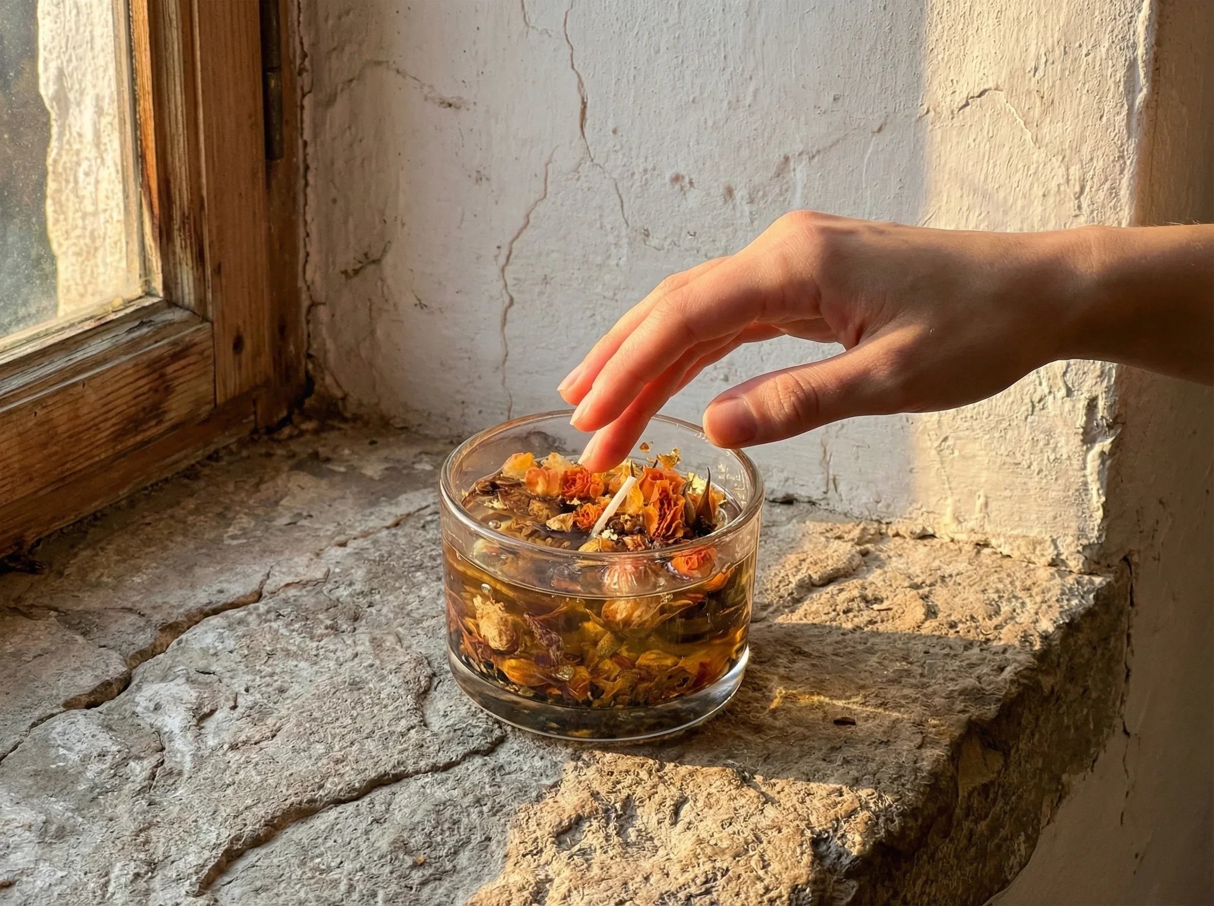 Bougie Gel Bio Rose & Rose Blanche - Amour & Harmonie - Essences Agape 78290598