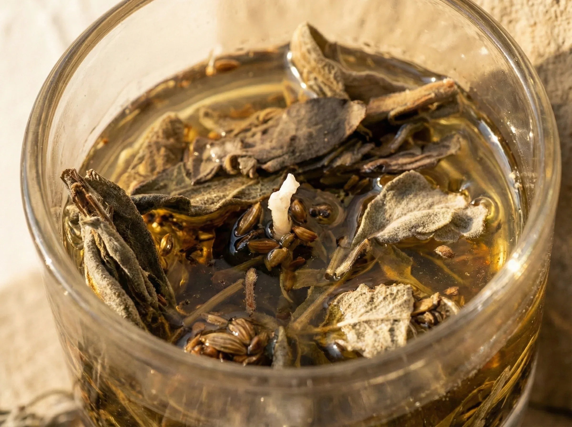 Bougie Gel Bio Sauge & Ambre - Nettoyage Énergétique - Essences Agape 64458832