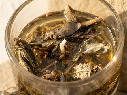 Bougie Gel Bio Sauge & Ambre - Nettoyage Énergétique - Essences Agape 64458832