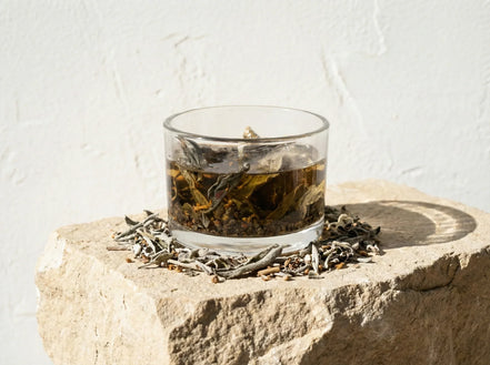 Bougie Gel Bio Sauge & Ambre - Nettoyage Énergétique - Essences Agape 75080951