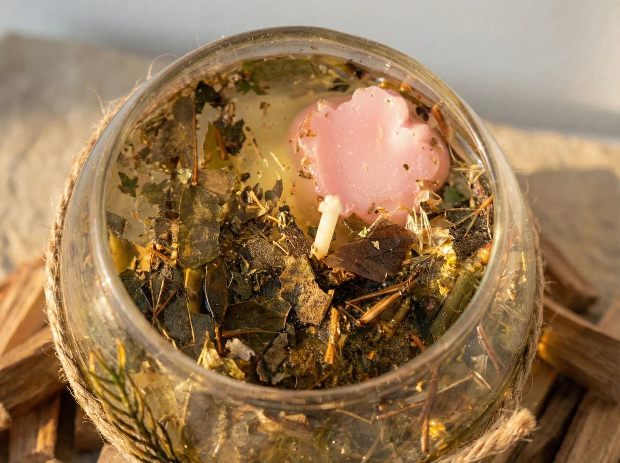 Bougie Gel Cèdre Boisé - Calme & Force de la Forêt - Essences Agape 94045119