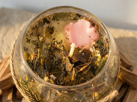 Bougie Gel Cèdre Boisé - Calme & Force de la Forêt - Essences Agape 94045119