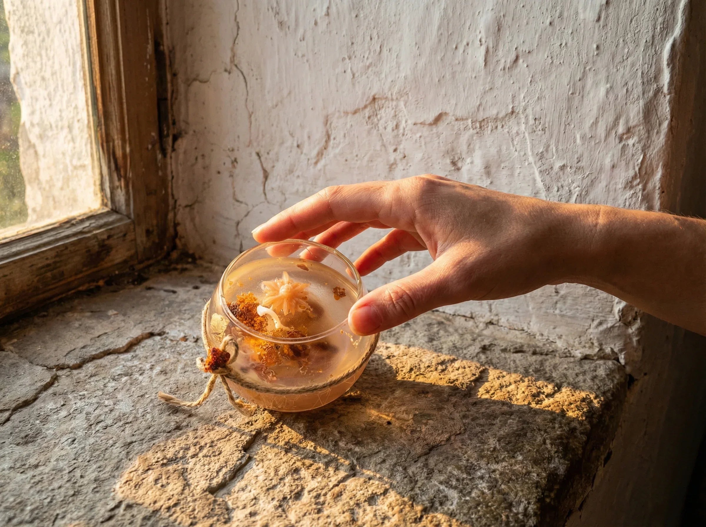 Bougie Gel Myrrhe Sacrée - Élévation & Sérénité Royale - Essences Agape 57449403