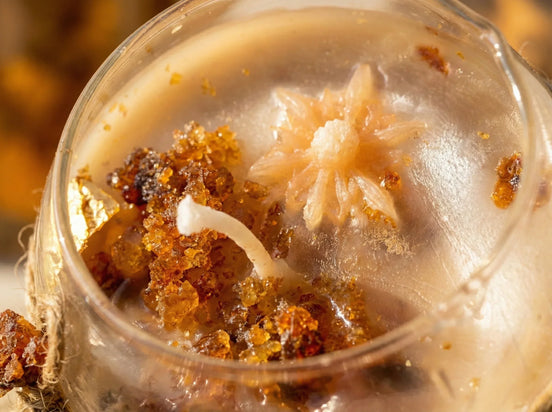 Bougie Gel Myrrhe Sacrée - Élévation & Sérénité Royale - Essences Agape 39050275