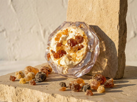 Bougie Gomme Arabique & Musc - Harmonie & Éveil Spirituel - Essences Agape 11508140