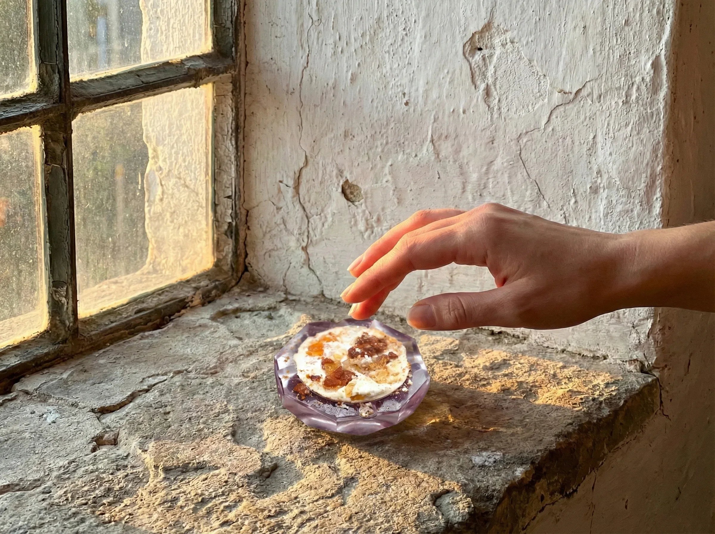 Bougie Gomme Arabique & Musc - Harmonie & Éveil Spirituel - Essences Agape 24458099