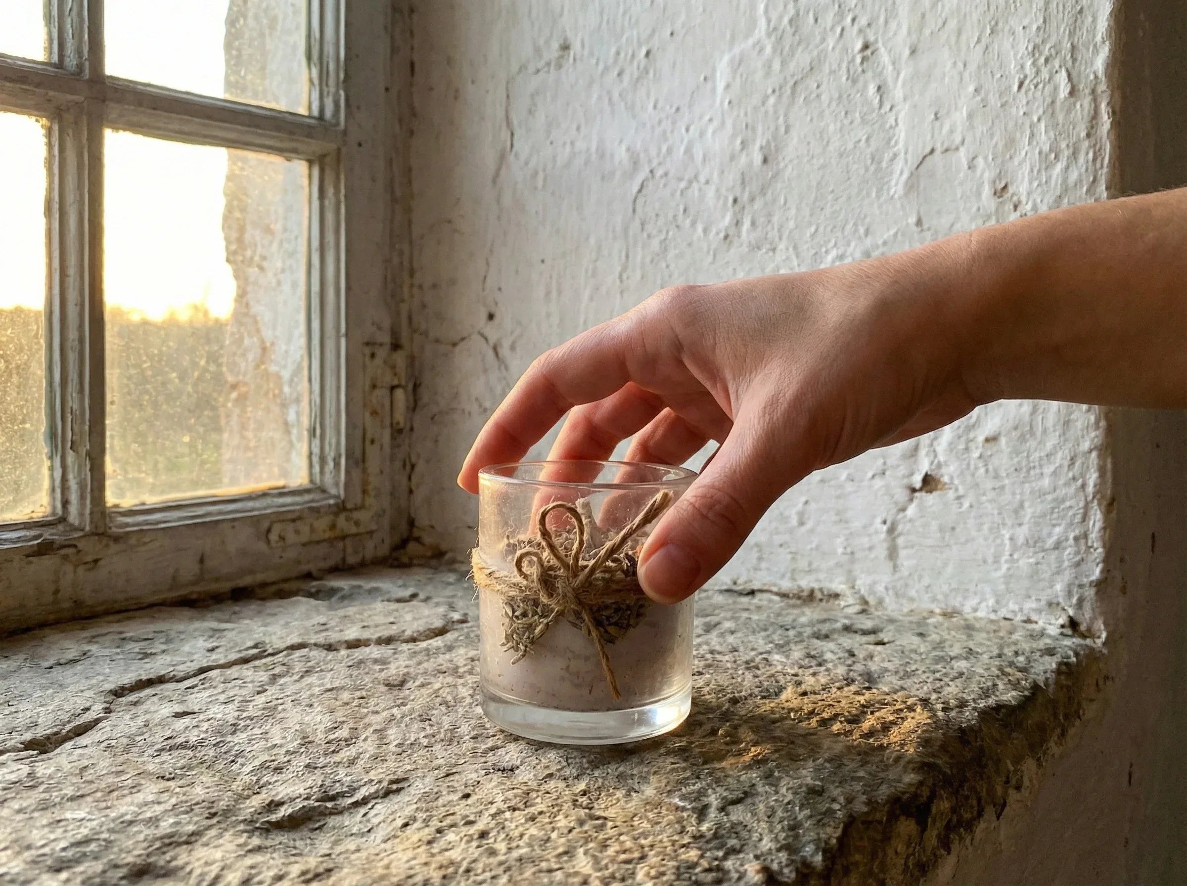 Bougie Lavande & Myrrhe - Paix Royale & Élévation - Essences Agape 46935351