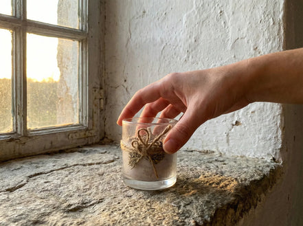 Bougie Lavande & Myrrhe - Paix Royale & Élévation - Essences Agape 46935351