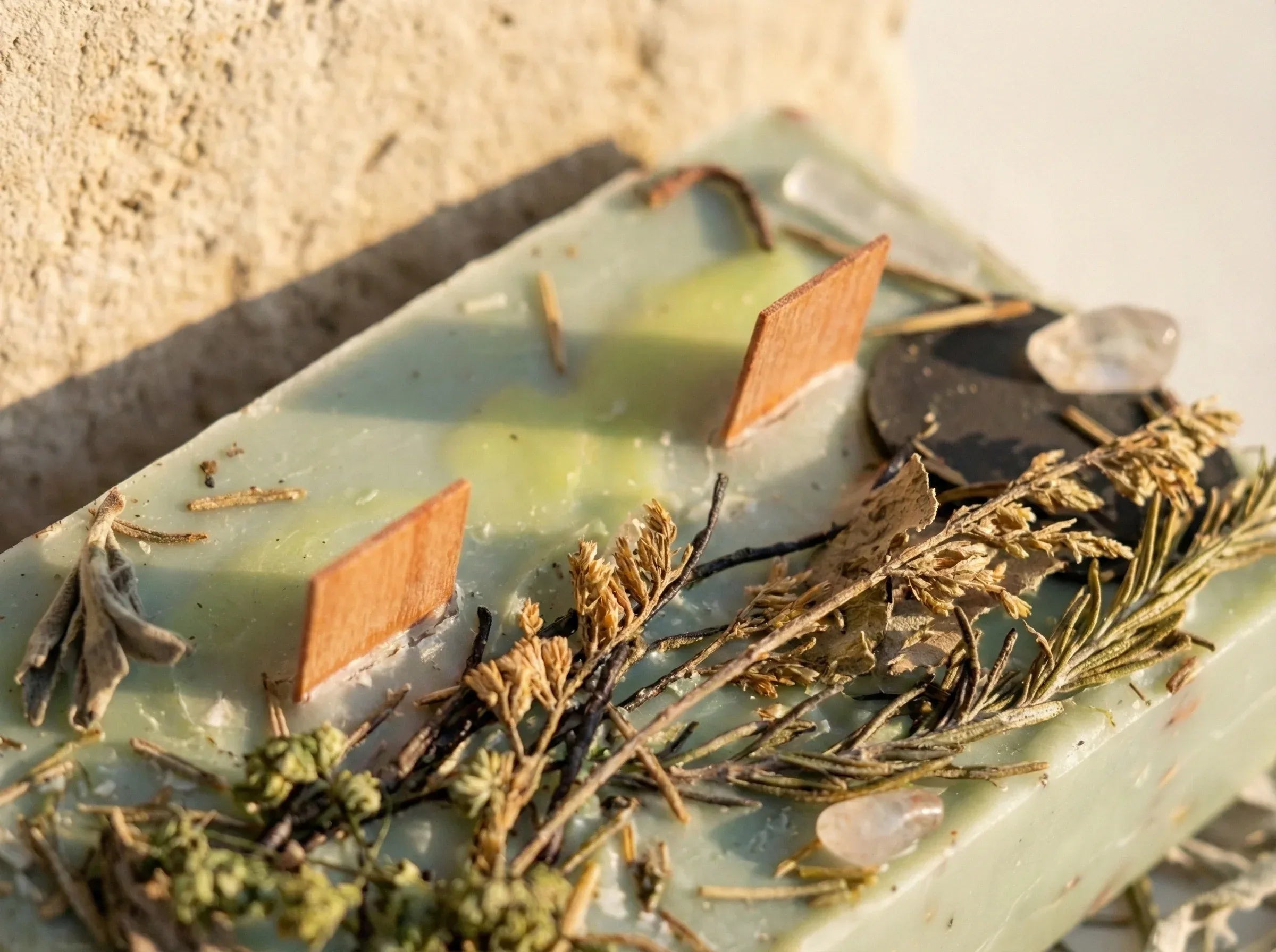 Bougie Mèche Bois Sauge & Romarin - Ancrage & Éveil - Essences Agape 66837298