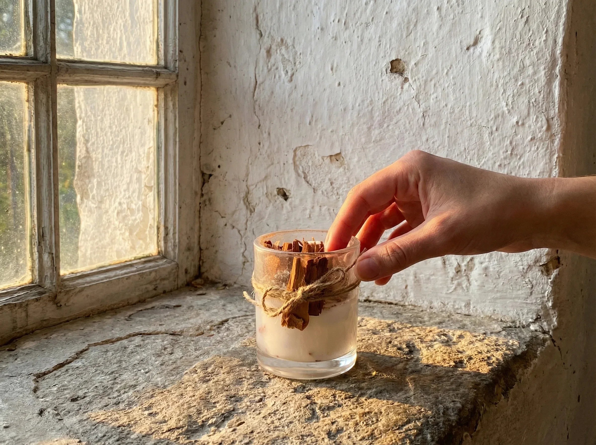 Bougie Palo Santo & Myrrhe - Recentrage & Force - Essences Agape 20594401