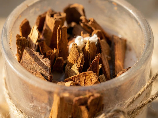 Bougie Palo Santo & Myrrhe - Recentrage & Force - Essences Agape 40300422