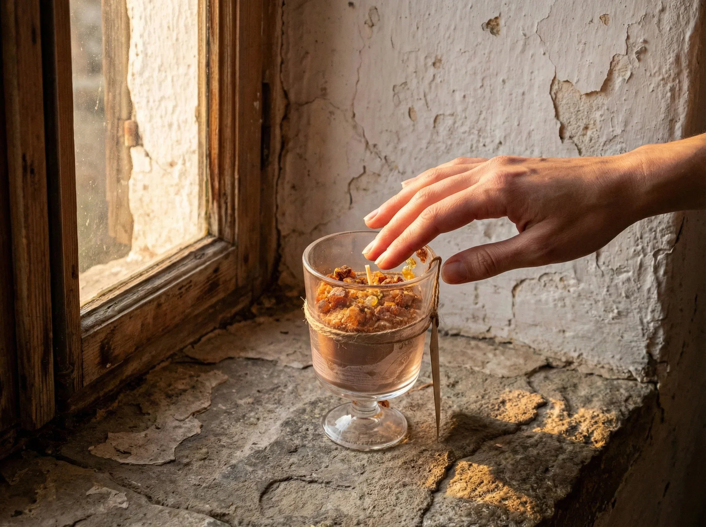 Bougie Romarin & Oud - Clarté Mentale & Énergie Spirituelle - Essences Agape 84964077