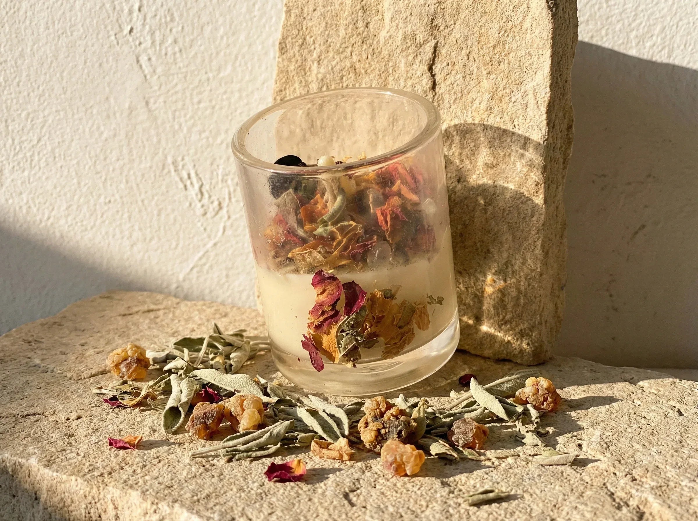 Bougie Sauge & Myrrhe - Purification & Clarté Mentale - Essences Agape 67622724