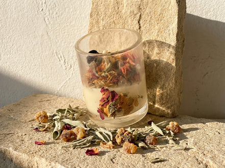 Bougie Sauge & Myrrhe - Purification & Clarté Mentale - Essences Agape 67622724