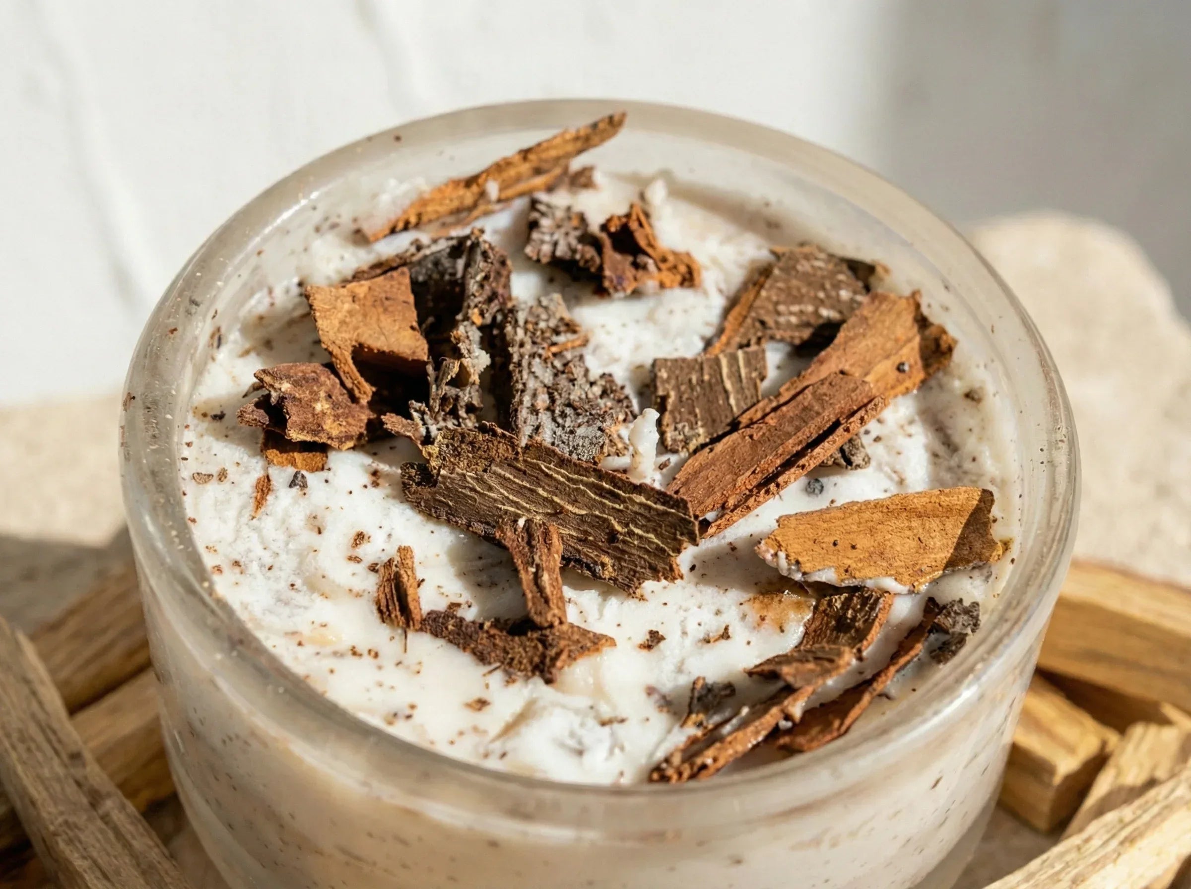 Bougie Verrine Palo Santo - Ancrage & Protection Sacrée - Essences Agape 90416829