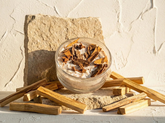 Bougie Verrine Palo Santo - Ancrage & Protection Sacrée - Essences Agape 72038089