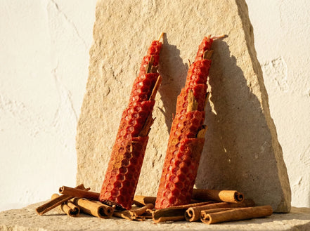 Bougie de Prière Cannelle - Chaleur & Protection Enveloppante - Essences Agape 42659254