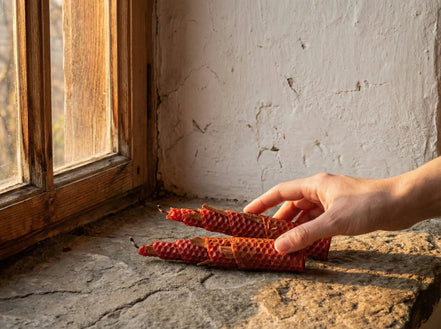 Bougie de Prière Cannelle - Chaleur & Protection Enveloppante - Essences Agape 80978469