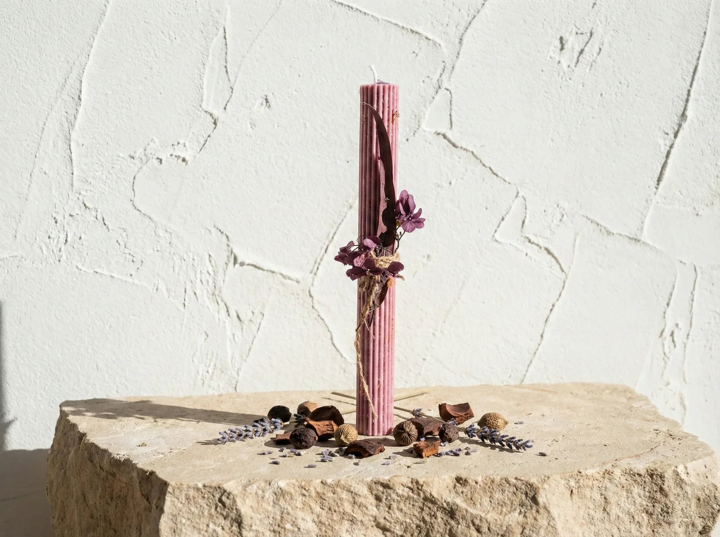 Bougie de Prière Lavande & Coco - Sérénité & Harmonie - Essences Agape 95627180