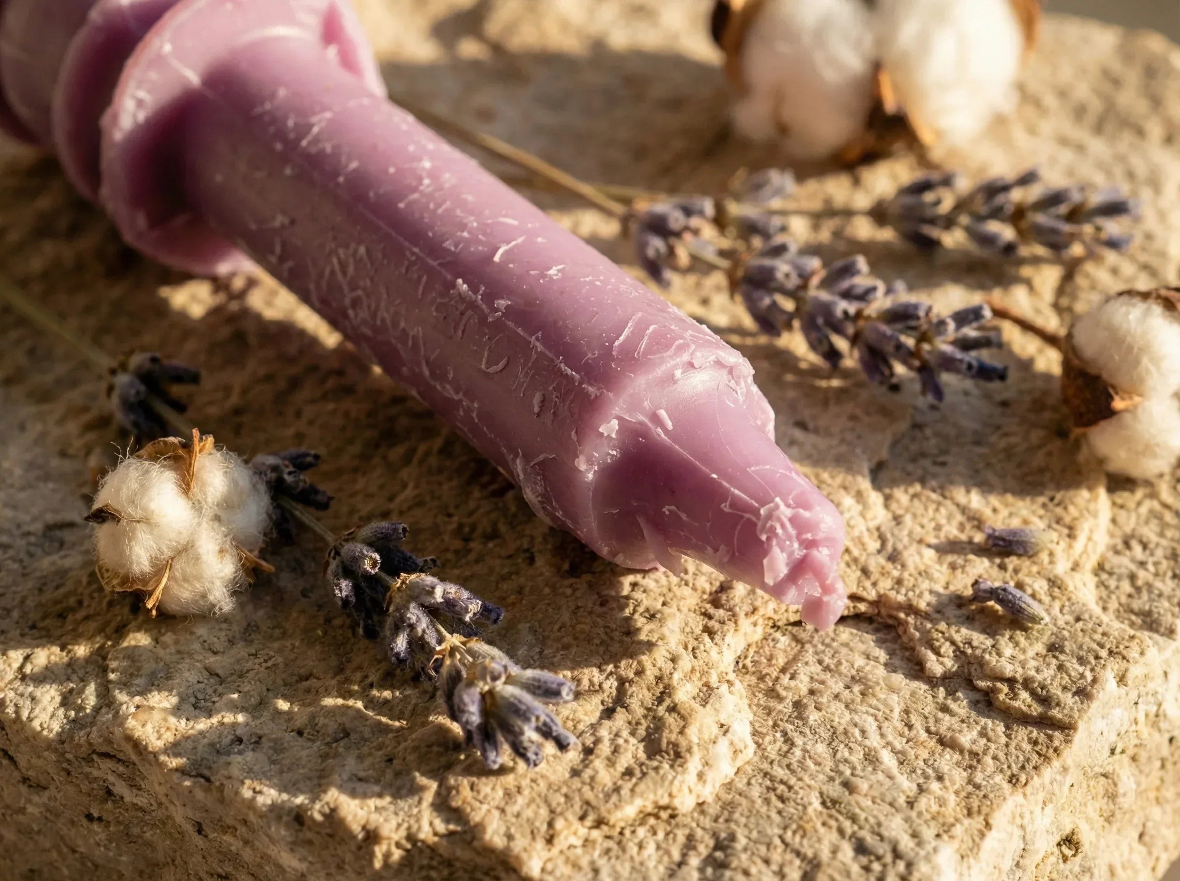 Bougie de Prière Lavande & Coton - Paix du Soir & Sérénité - Essences Agape 73380492