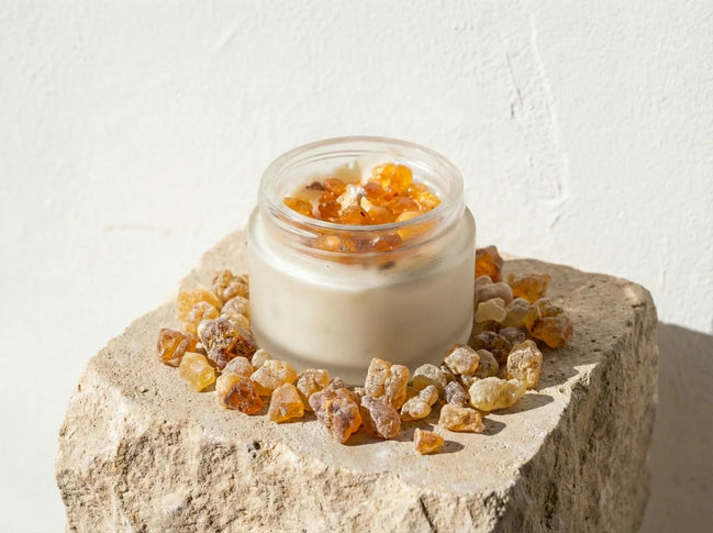 Bougie de Prière Louban Pur Premium - Élévation & Sérénité - Essences Agape 43962105