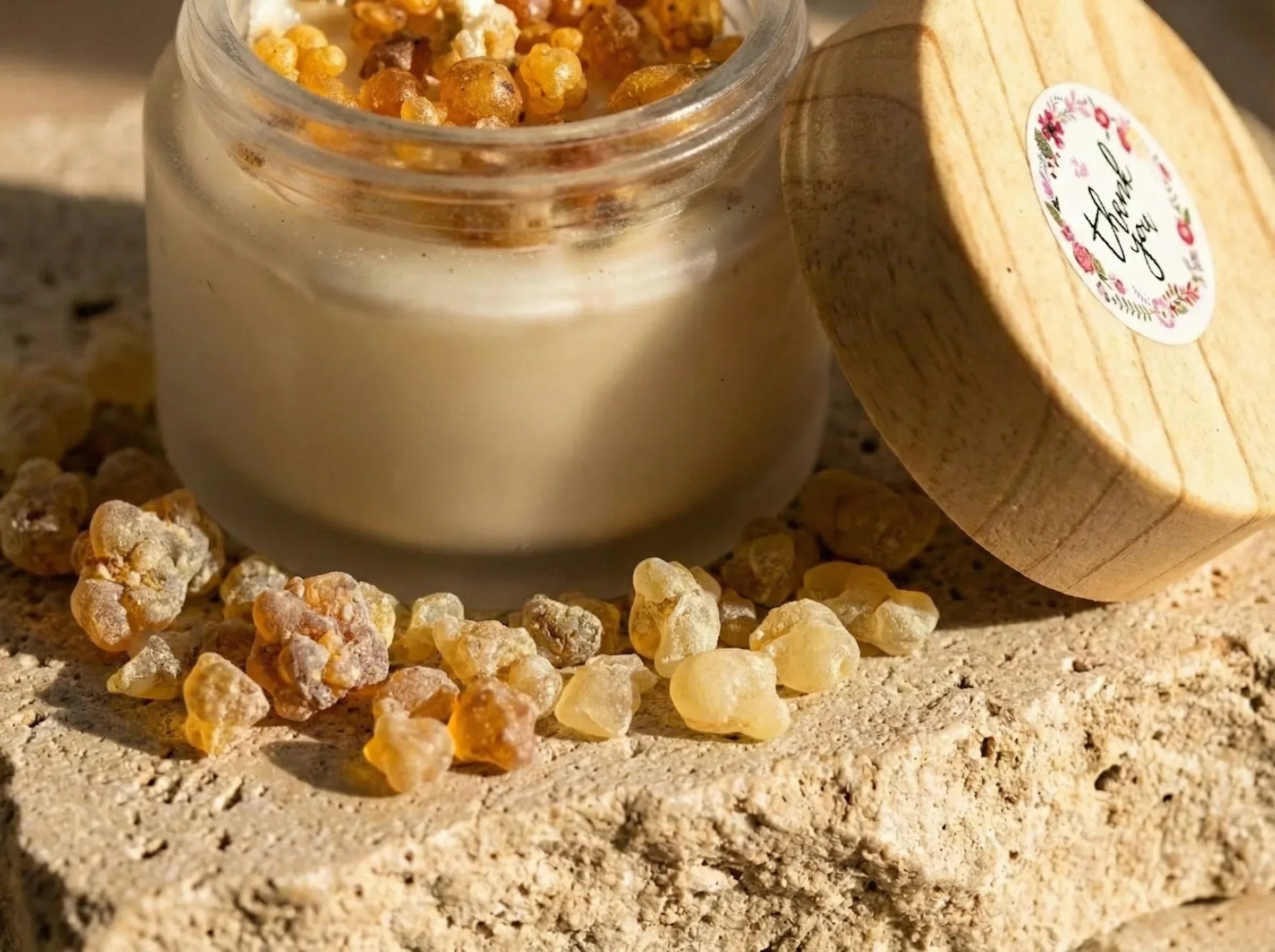 Bougie de Prière Louban Pur Premium - Élévation & Sérénité - Essences Agape 60322169