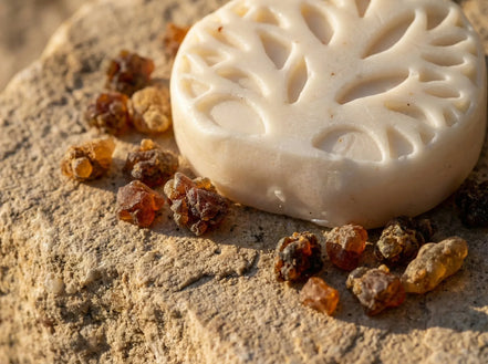 Bougie de Prière Myrrhe & Musc - Sagesse Ancestrale - Essences Agape 89363645