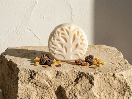 Bougie de Prière Myrrhe & Musc - Sagesse Ancestrale - Essences Agape 52166220