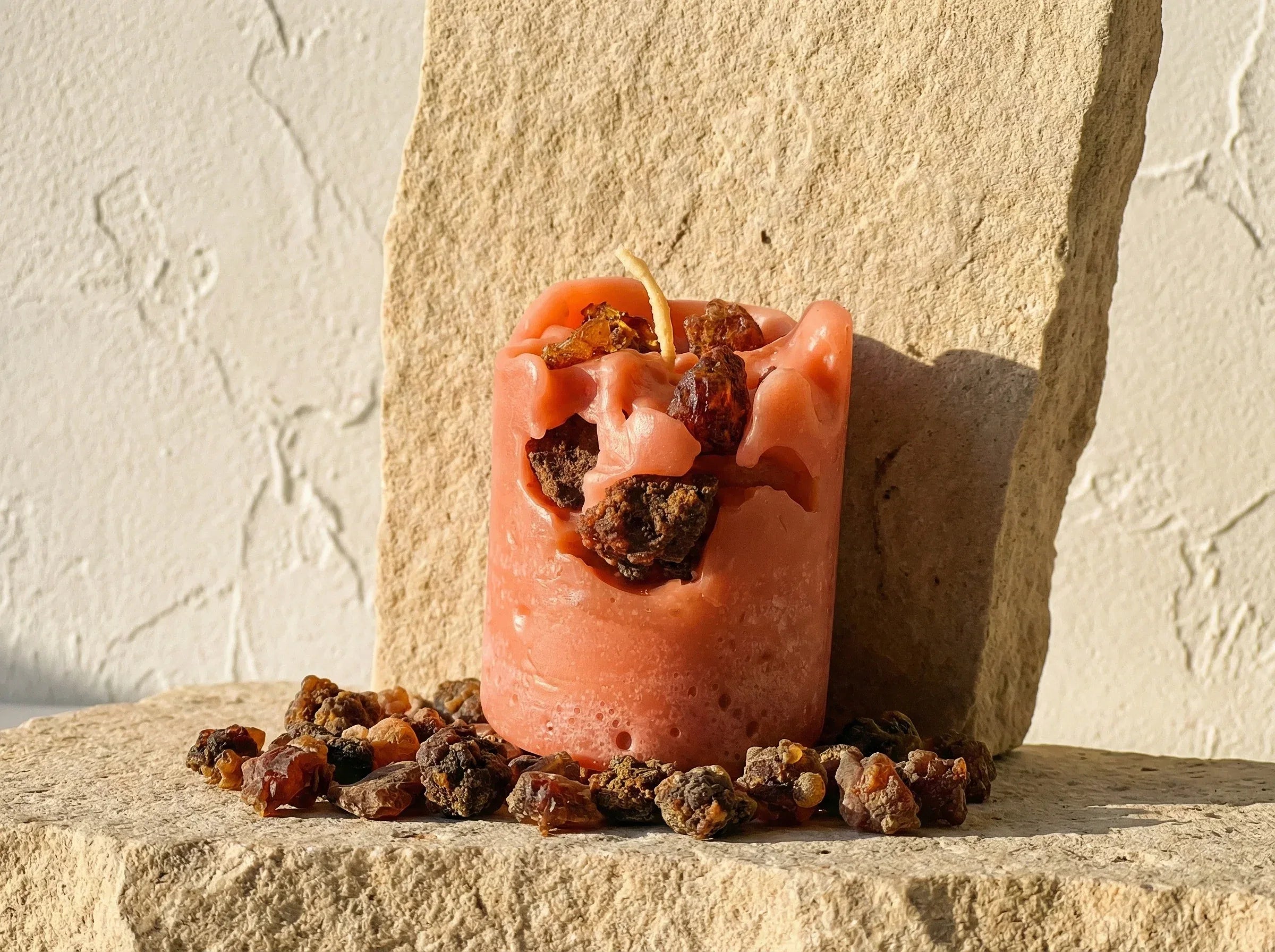 Bougie de Prière Myrrhe - Sagesse & Recueillement Spirituel - Essences Agape 37717765