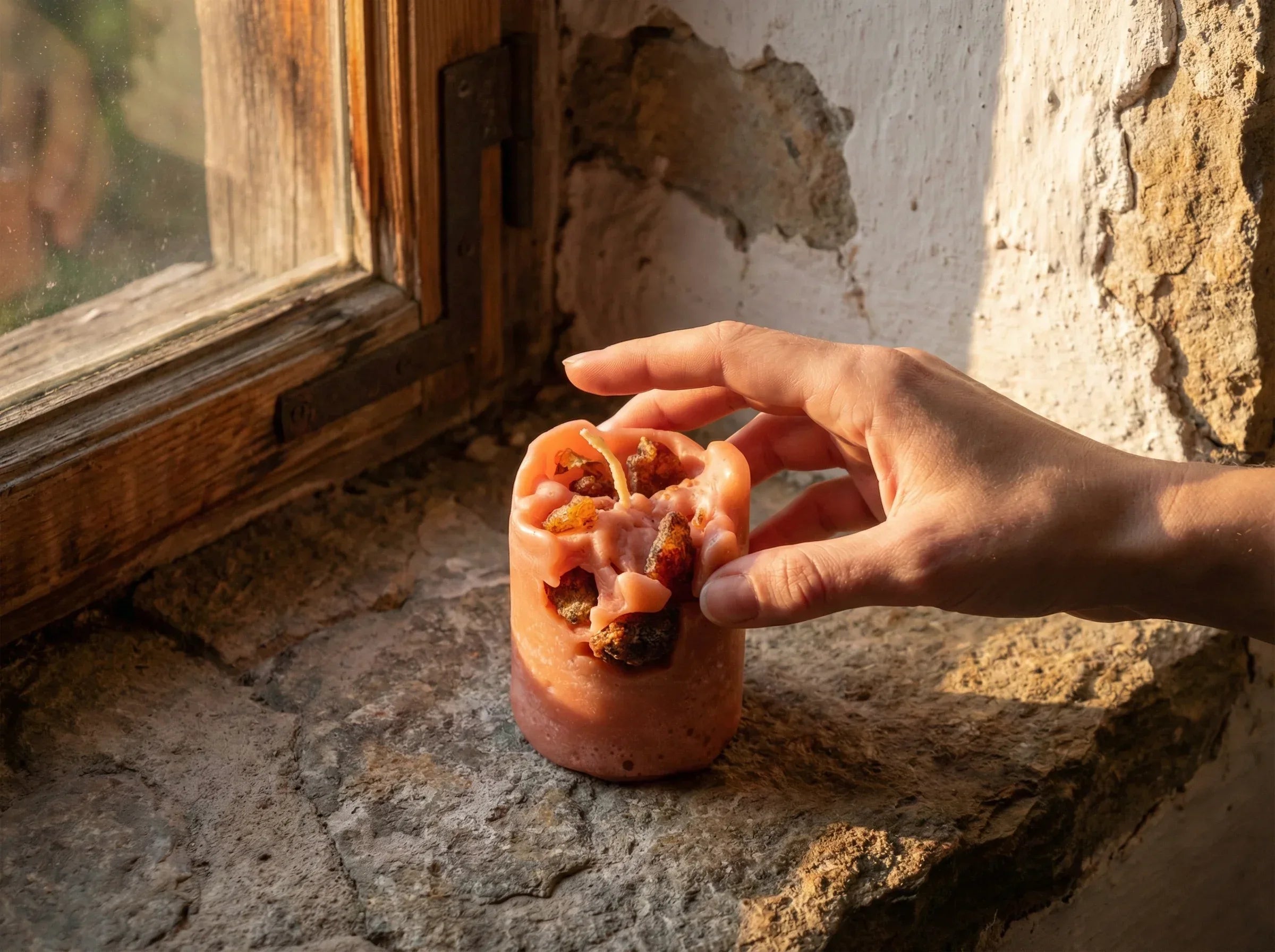 Bougie de Prière Myrrhe - Sagesse & Recueillement Spirituel - Essences Agape 91717407