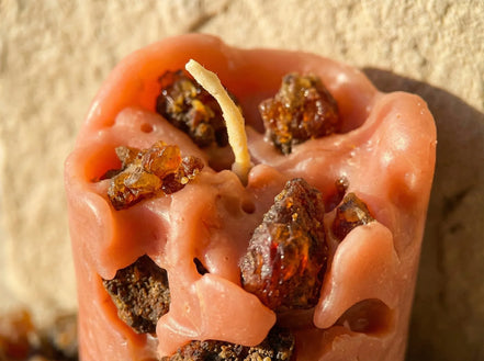 Bougie de Prière Myrrhe - Sagesse & Recueillement Spirituel - Essences Agape 54235803