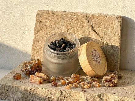 Bougie de Protection Benjoin Noir - Purification & Force - Essences Agape 9749706