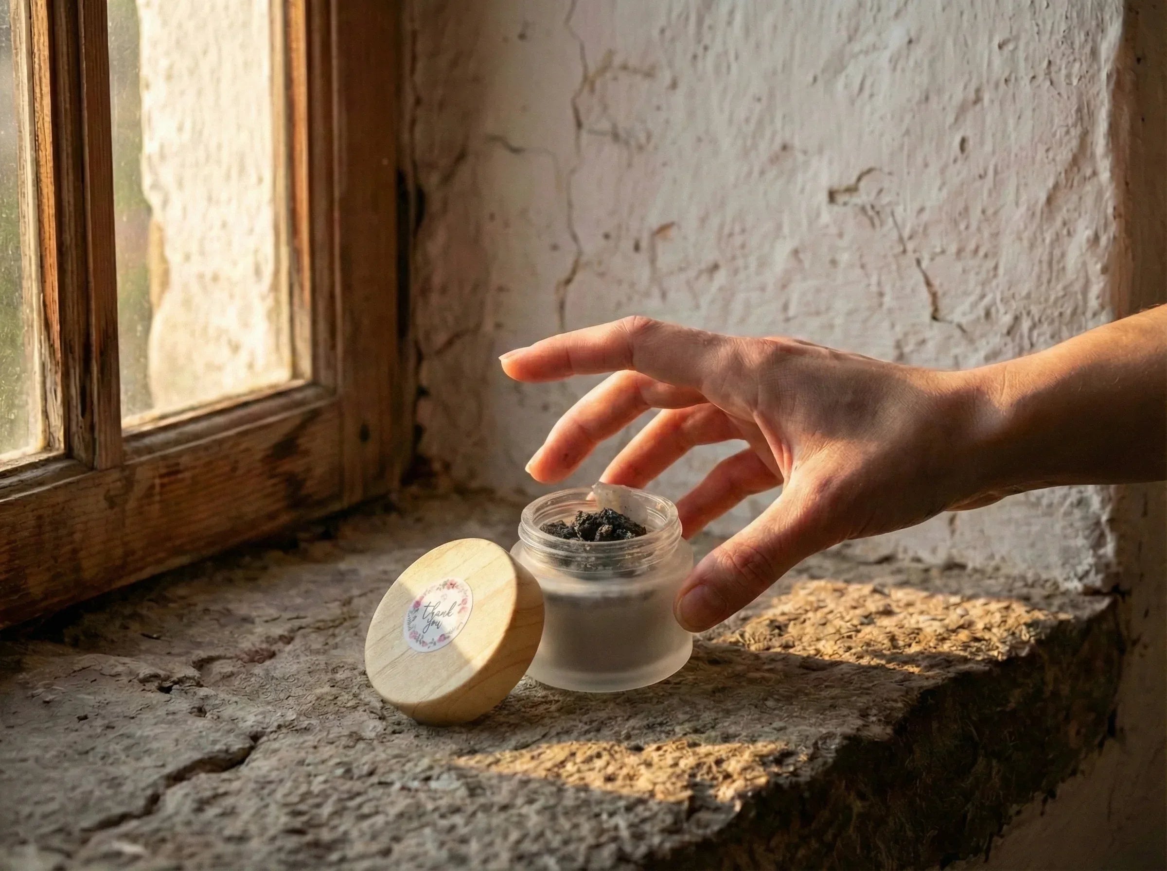 Bougie de Protection Benjoin Noir - Purification & Force - Essences Agape 73572111