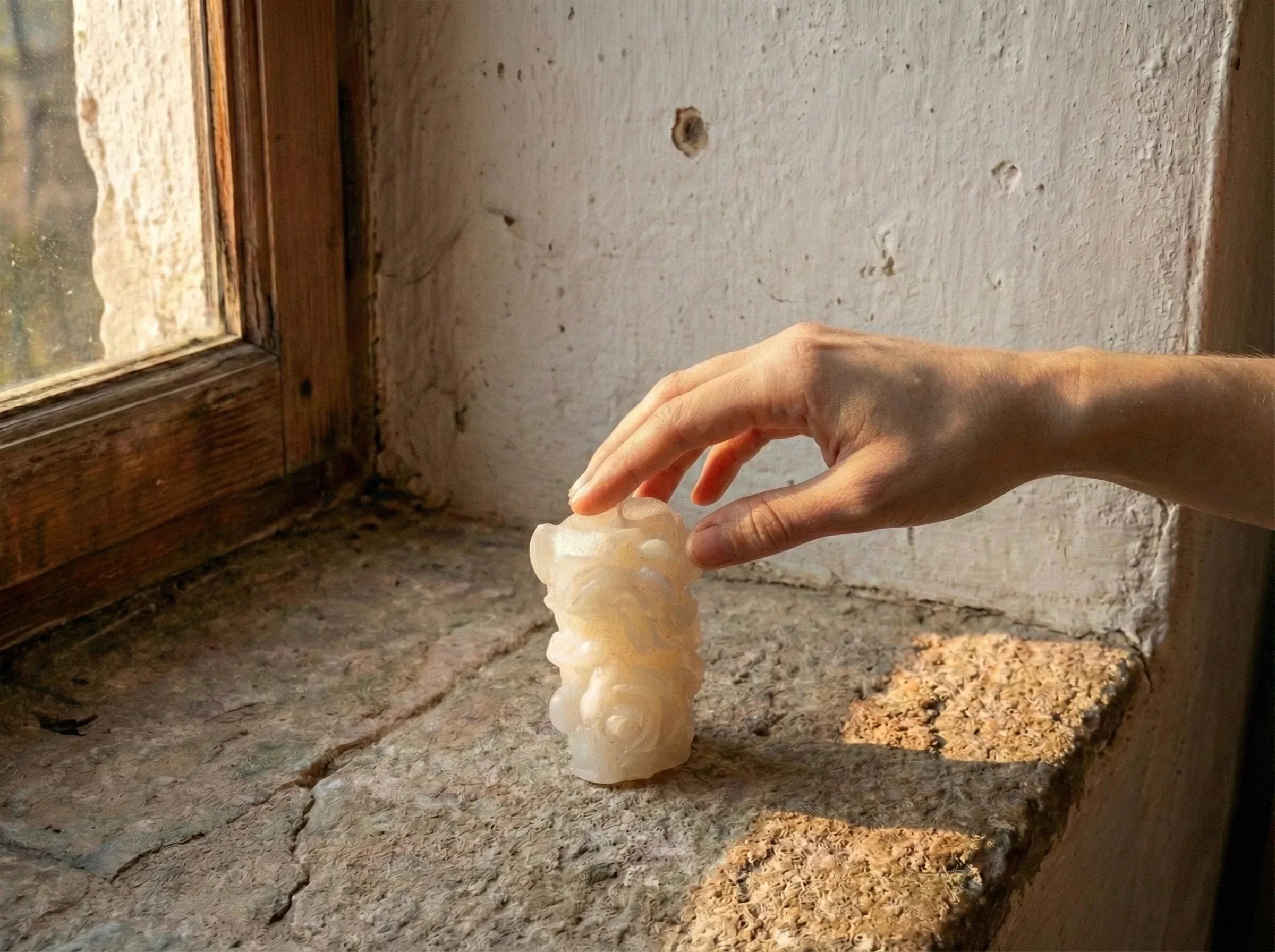 Bougie de Protection Camomille & Musc - Calme & Paix - Essences Agape 29587767