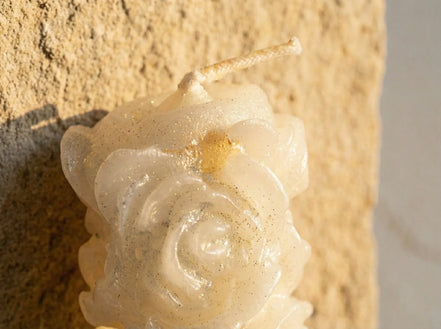 Bougie de Protection Camomille & Musc - Calme & Paix - Essences Agape 56615630