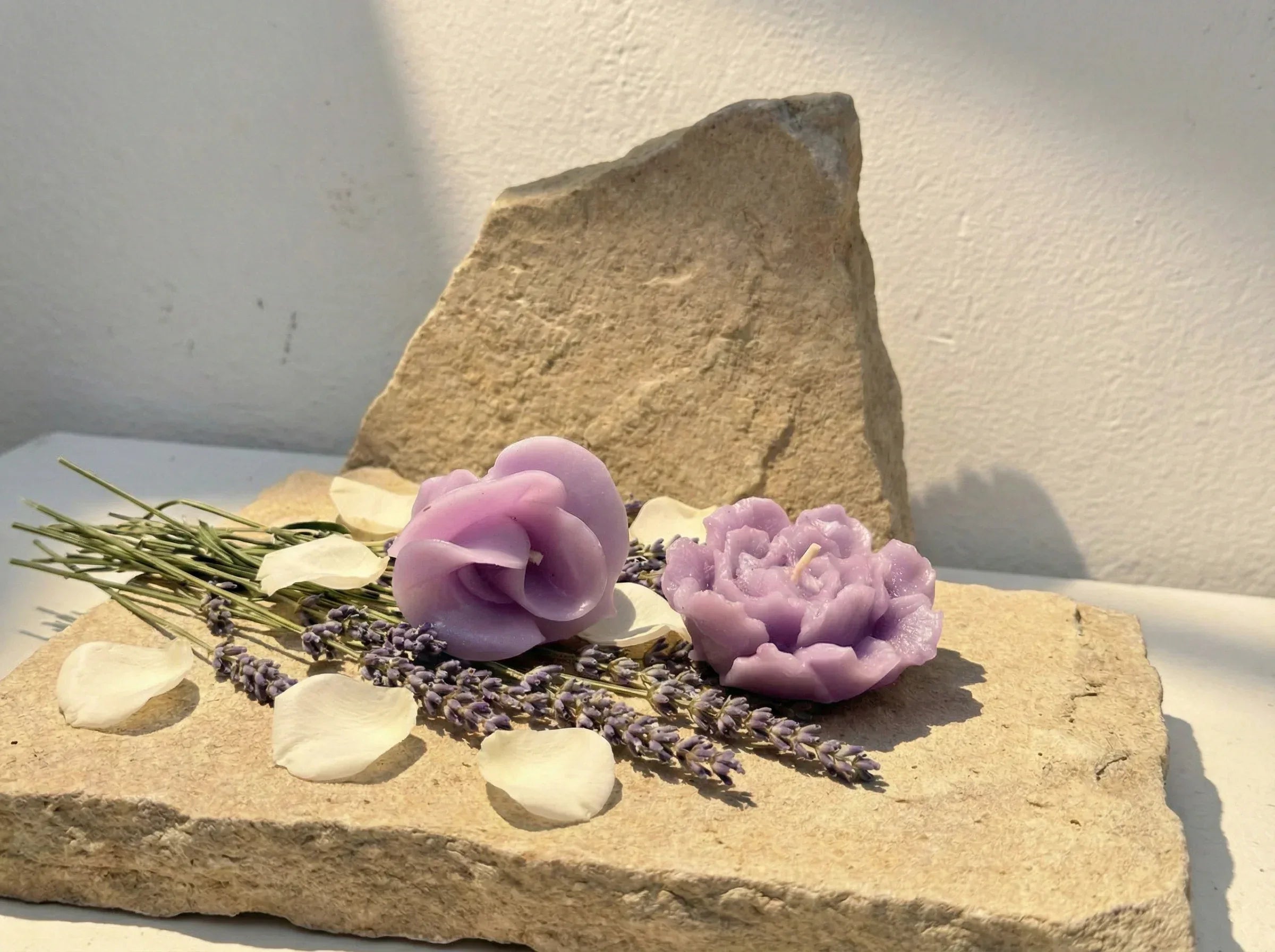 Bougie de Protection Lavande - Sérénité & Paix Royale - Essences Agape 37071926