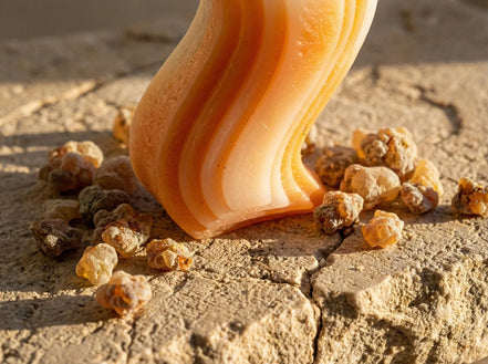 Bougie de Protection Musc - Ancrage & Sérénité Royale - Essences Agape 53738313