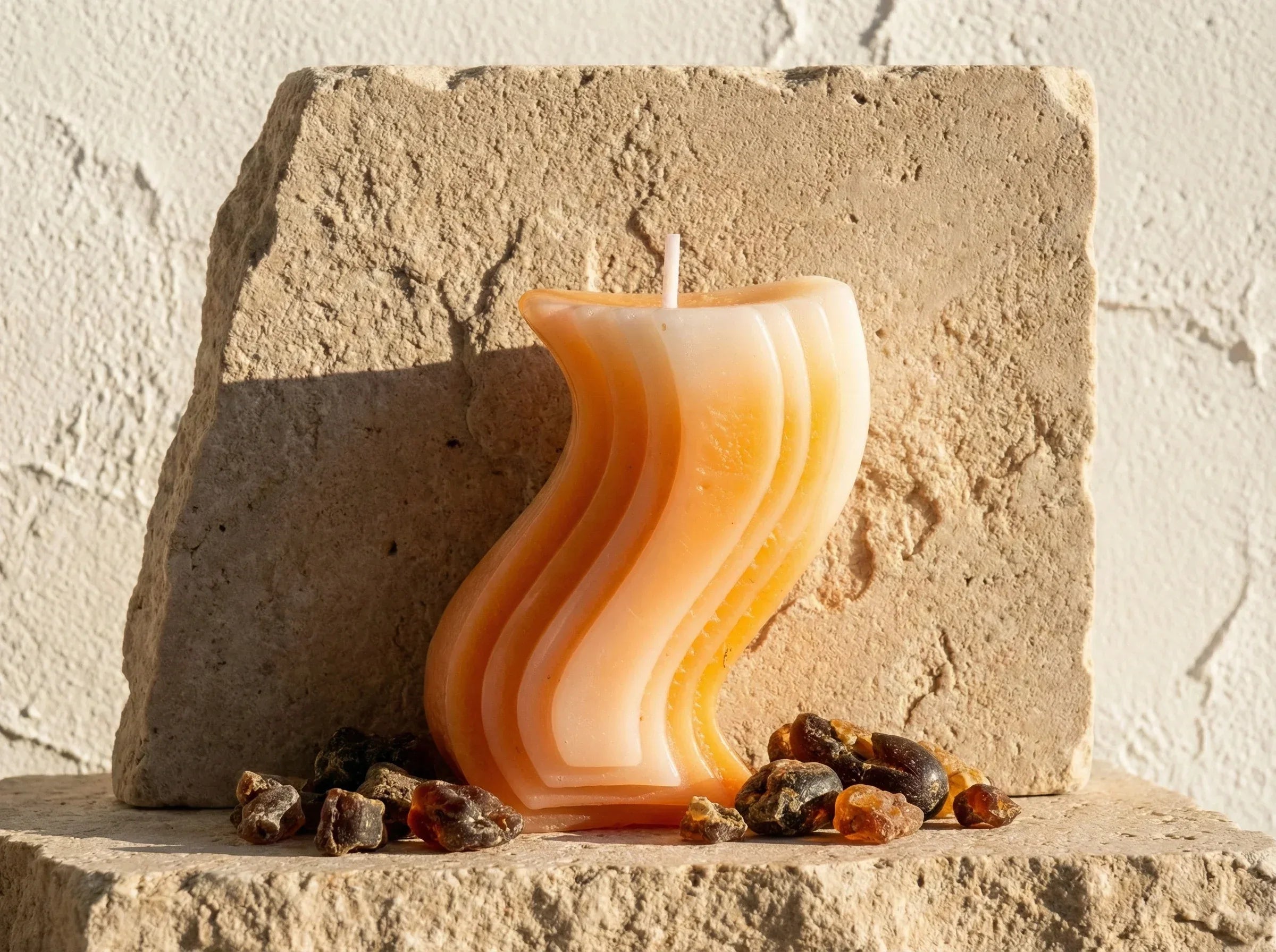 Bougie de Protection Musc - Ancrage & Sérénité Royale - Essences Agape 41390291