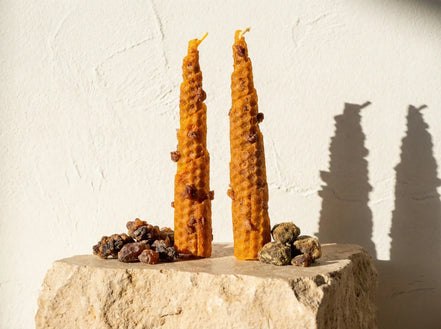 Bougie de Protection Myrrhe & Musc - Sagesse & Recueillement - Essences Agape 66221977