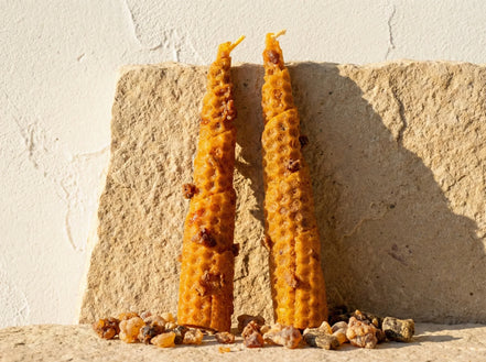 Bougie de Protection Myrrhe & Musc - Sagesse & Recueillement - Essences Agape 97649199