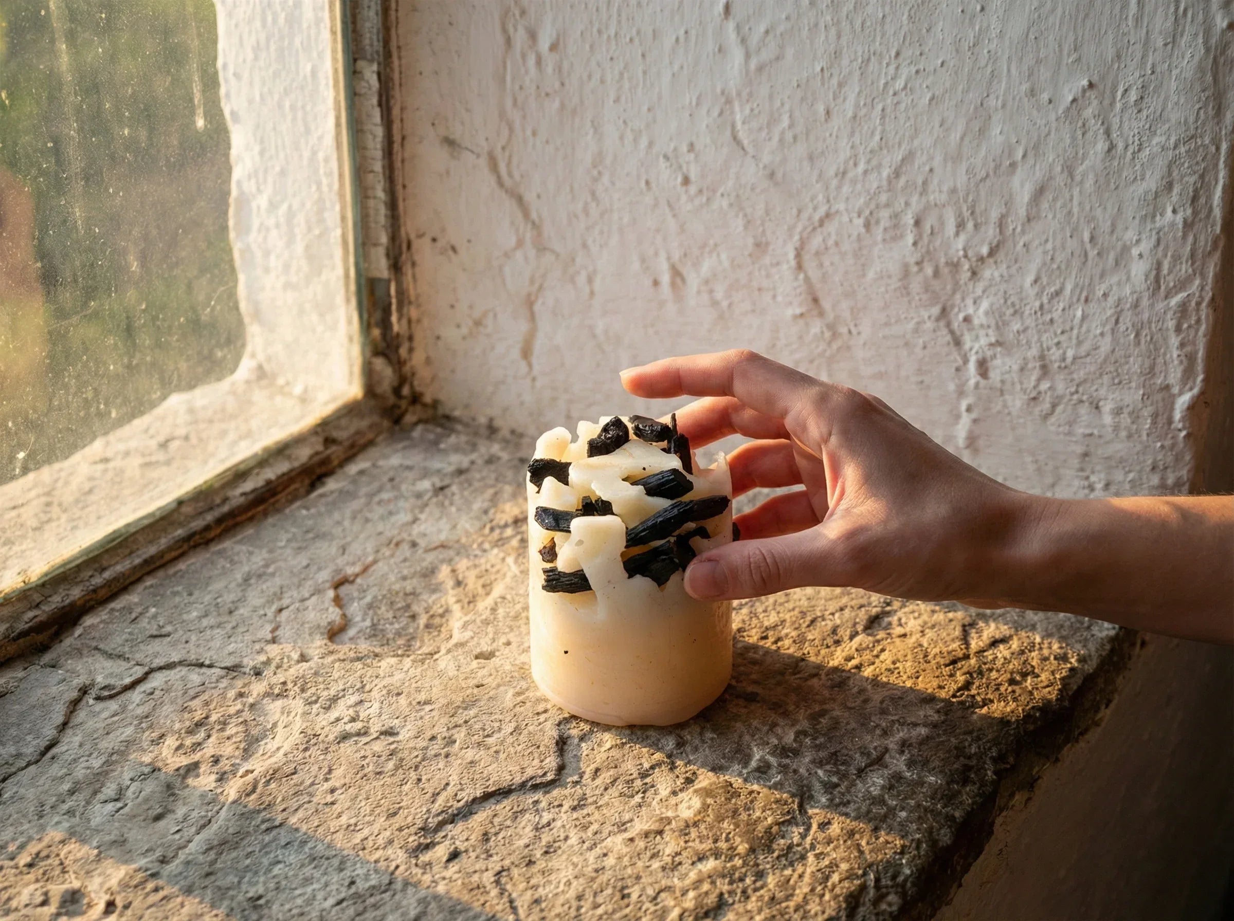 Bougie de Protection Oud & Louban - Élévation & Purification Royale - Essences Agape 75783425